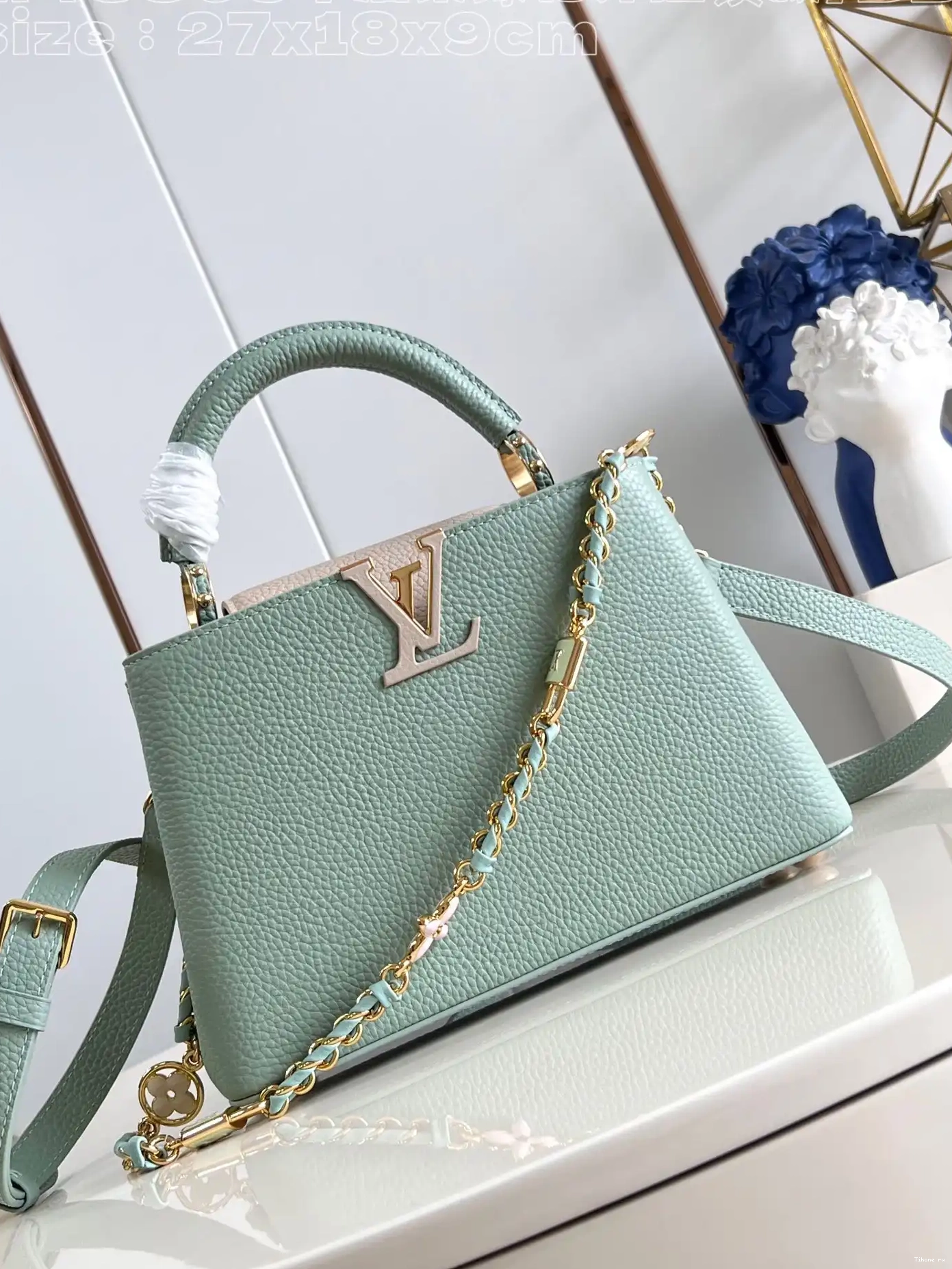 Cheap LOUIS CAPUCINES BB-27*18*9CM VUITTON 0512